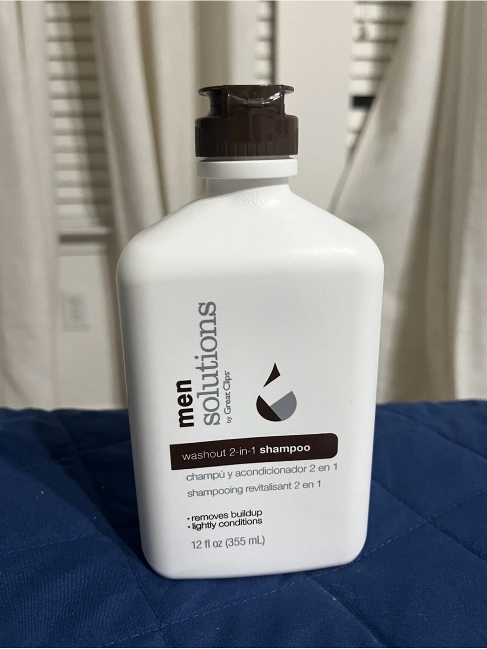 NEW Great Clips Men Solutions Washout 2-in-1 Shampoo 12 fl oz‎